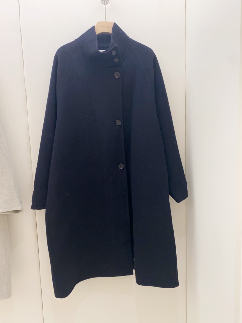 LOVE ROSIE東大門㊣代購女裝新品推薦真品25秋冬中長款大衣手工LOVE ROSIE中長款大衣