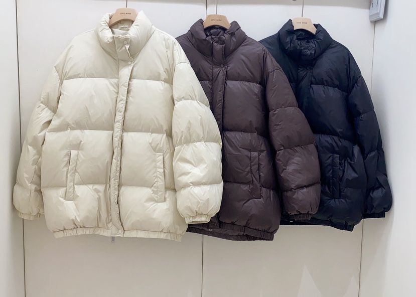 LOVE ROSIE東大門㊣實拍女士新款推薦職業真品短款棉服填充LOVE ROSIE短款棉服