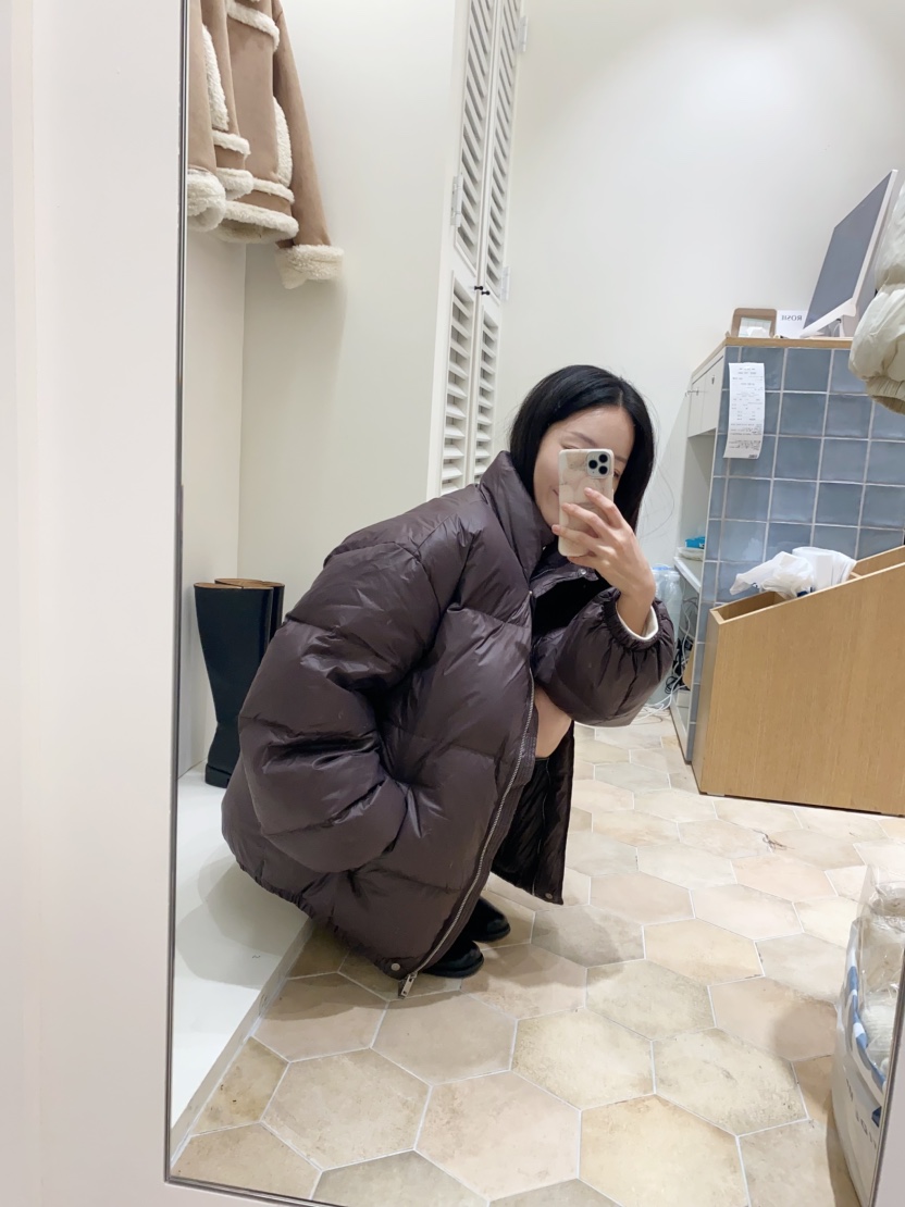 LOVE ROSIE東大門㊣實拍女士新款推薦職業真品短款棉服填充LOVE ROSIE短款棉服