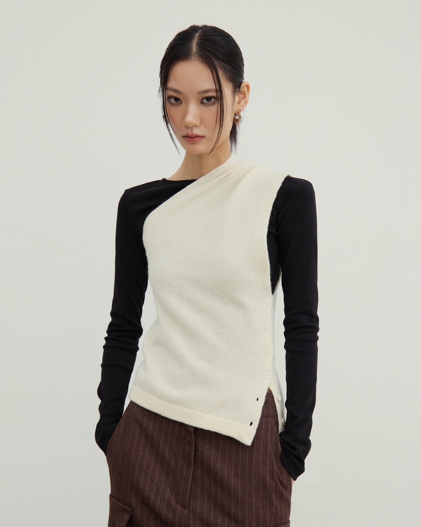 STAGE韓國代購㊣女士新品人氣熱賣休閑25秋冬推薦職業吊帶背心STAGE吊帶/背心