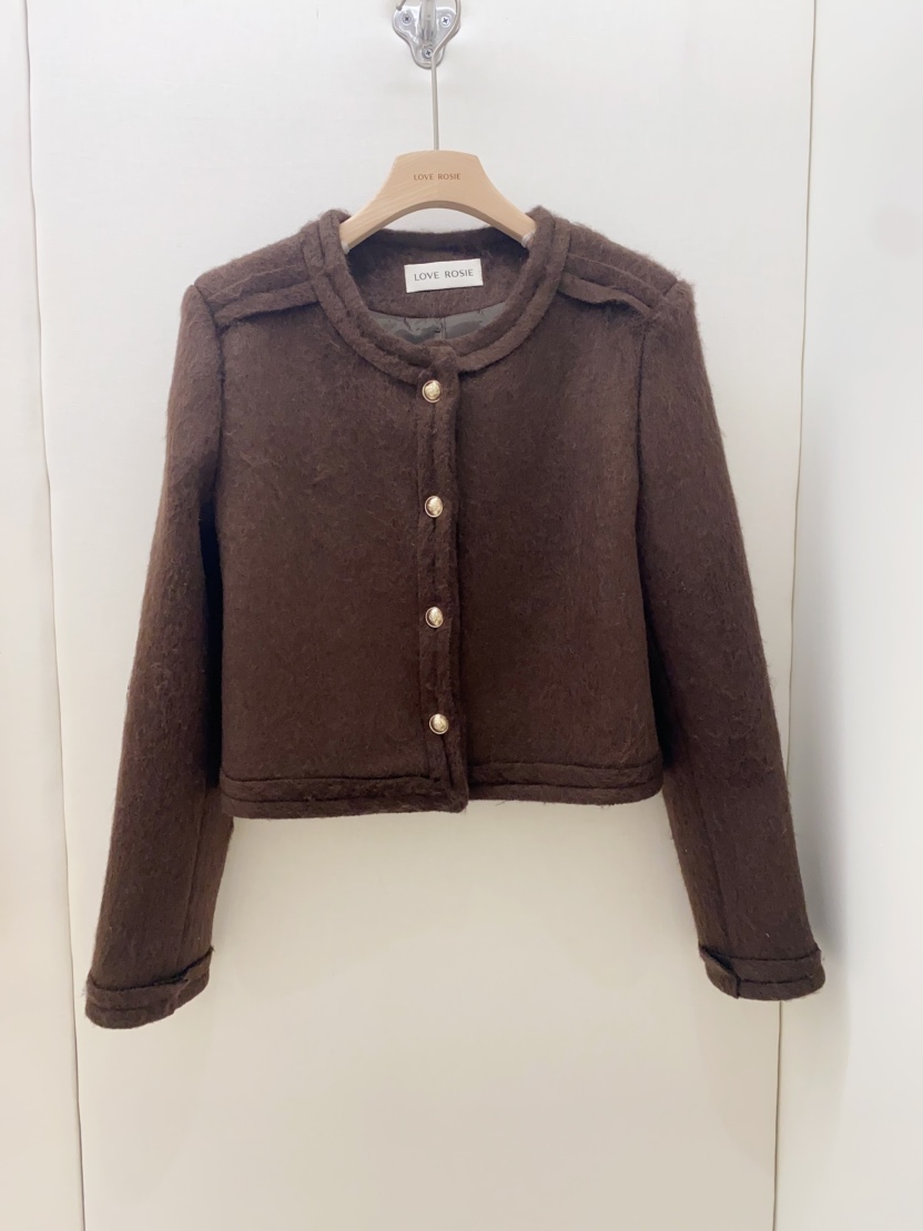 LOVE ROSIE韓國直郵㊣女士新品25秋冬推薦熱賣休閑夾克羊毛LOVE ROSIE夾克