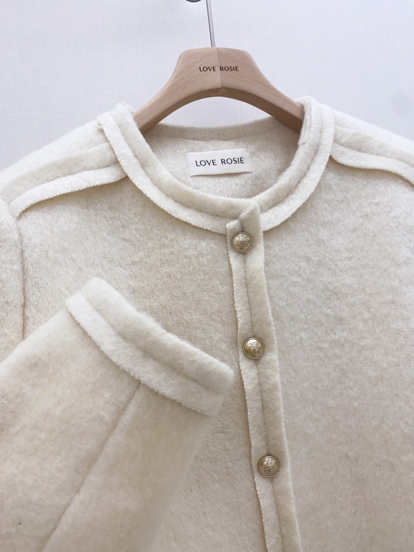 LOVE ROSIE韓國直郵㊣女士新品25秋冬推薦熱賣休閑夾克羊毛LOVE ROSIE夾克