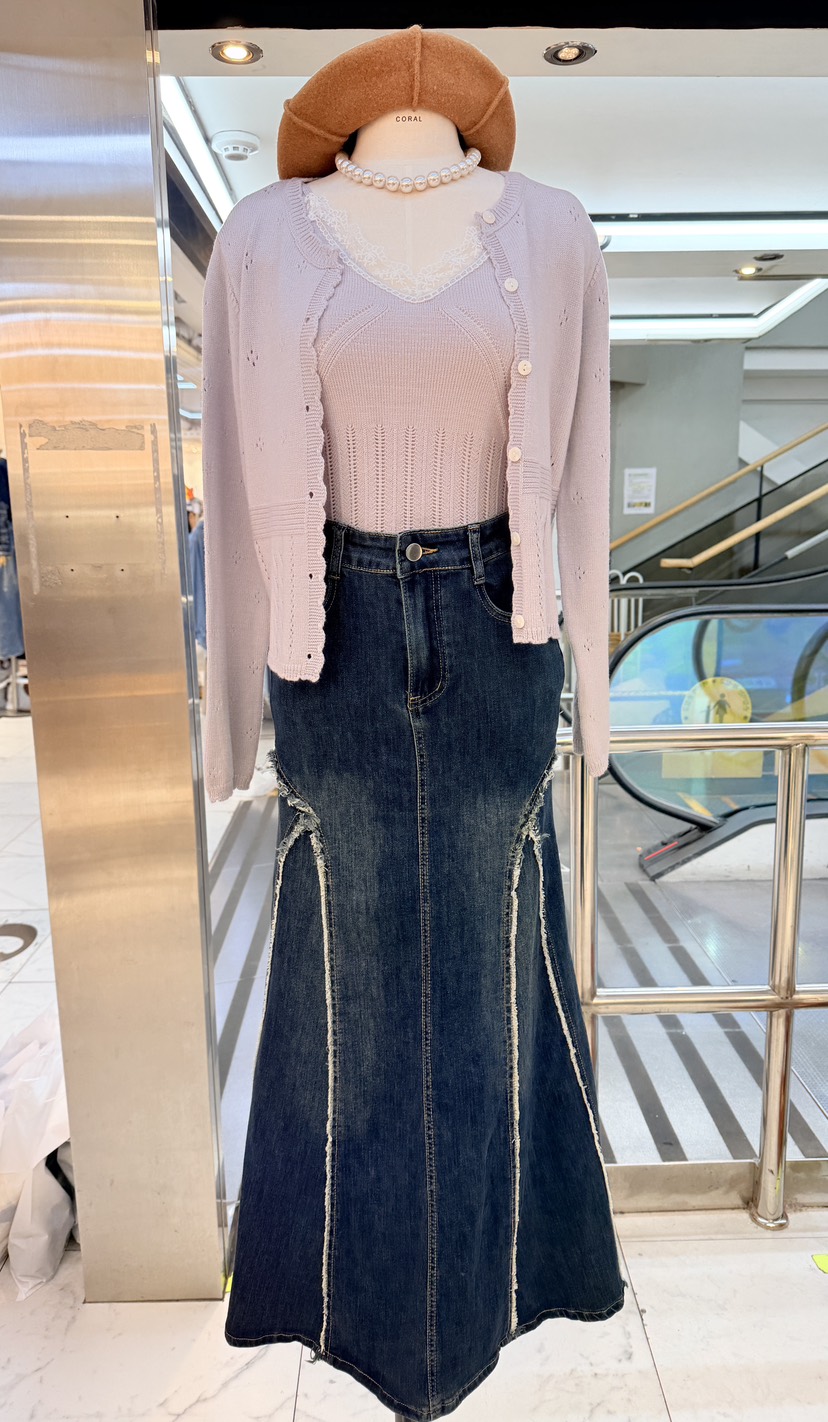 CORAL韓國代購㊣女裝新款人氣休閑職業真品推薦套裝花朵套裝CORAL套裝