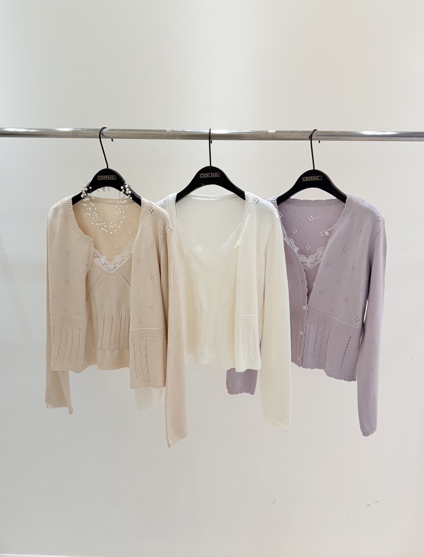 CORAL韓國代購㊣女裝新款人氣休閑職業真品推薦套裝花朵套裝CORAL套裝