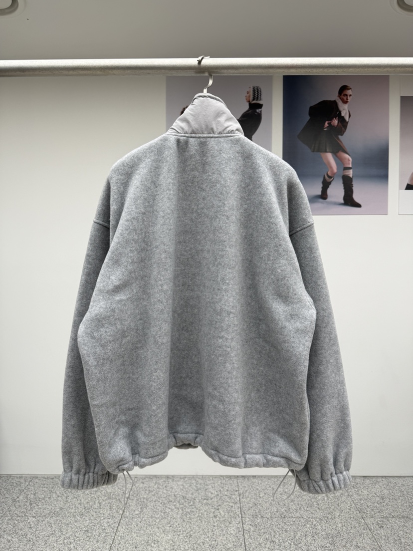 MADE-P韓國直郵㊣女裝新款人氣休閑熱賣推薦時尚夾克羊毛混紡MADE-P夾克