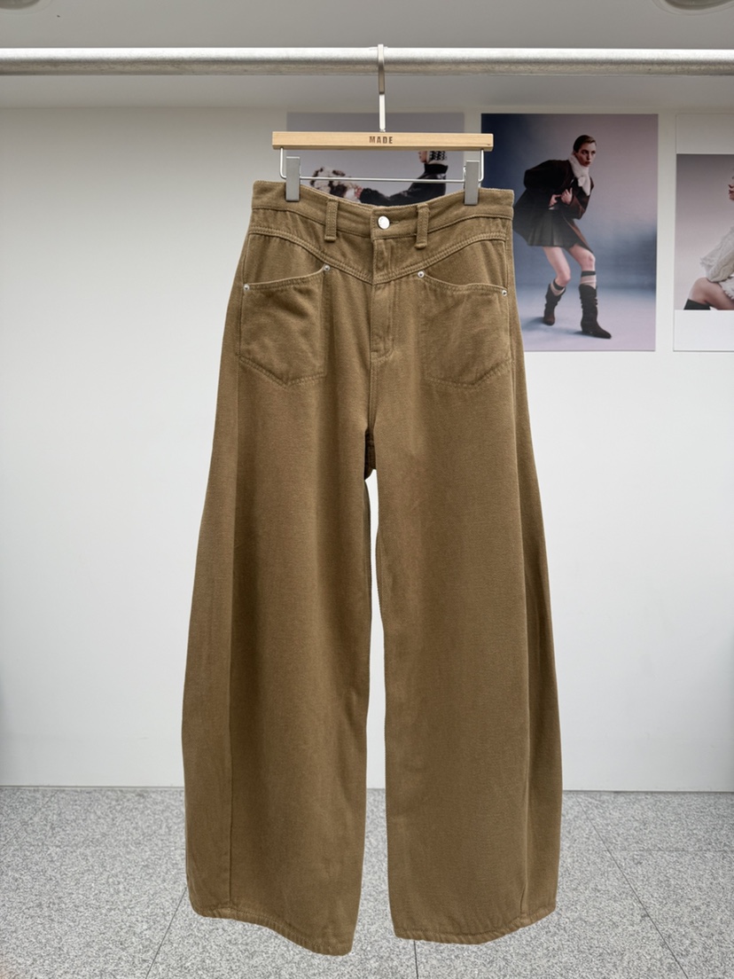 MADE-P韓國直郵㊣女裝新款真品25秋冬休閑時尚職業人氣休閑褲MADE-P休閑褲