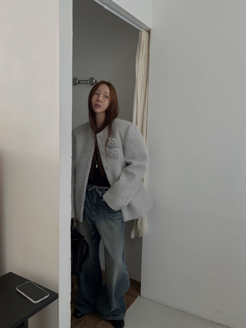 MADE-P東大門㊣代購女士新款推薦25秋冬真品人氣時尚職業夾克MADE-P夾克