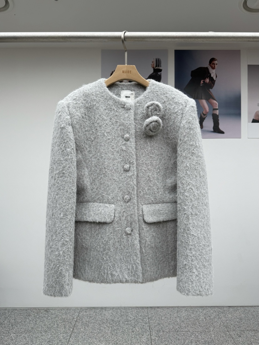 MADE-P東大門㊣代購女士新款推薦25秋冬真品人氣時尚職業夾克MADE-P夾克