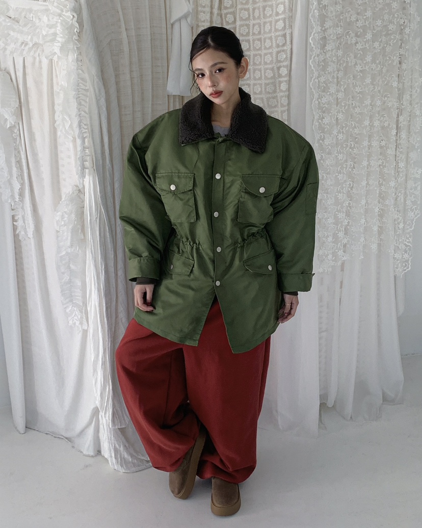 LIVE AID-P韓國代購㊣女士新品真品推薦職業熱賣25秋冬夾克LIVE AID-P夾克