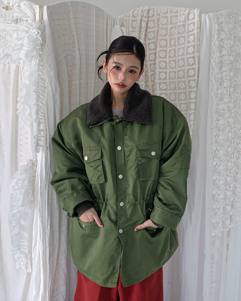 LIVE AID-P韓國代購㊣女士新品真品推薦職業熱賣25秋冬夾克LIVE AID-P夾克