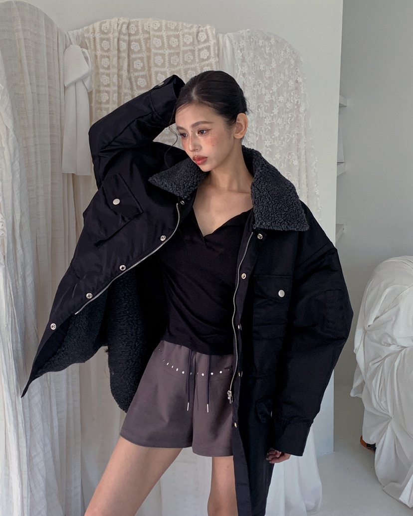 LIVE AID-P韓國代購㊣女士新品真品推薦職業熱賣25秋冬夾克LIVE AID-P夾克