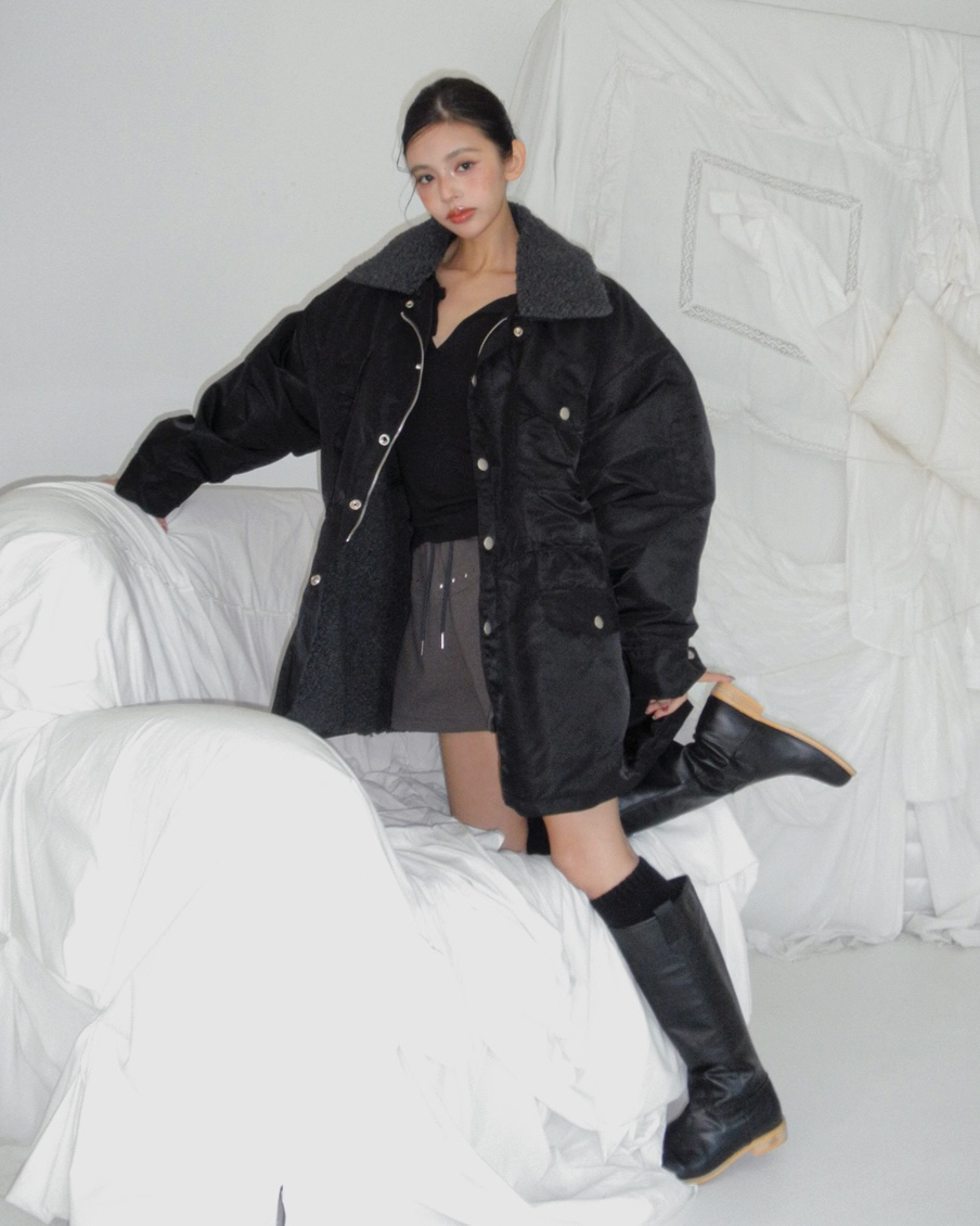 LIVE AID-P韓國代購㊣女士新品真品推薦職業熱賣25秋冬夾克LIVE AID-P夾克