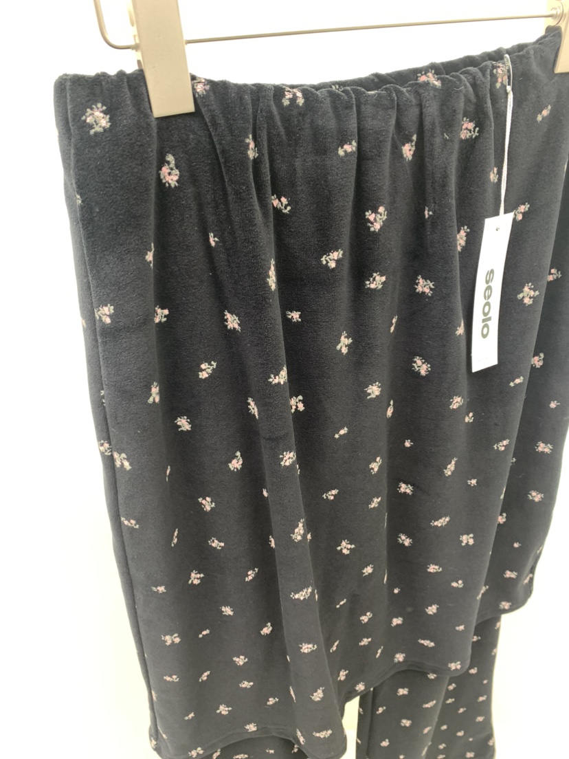 SEOLO韓國直郵㊣女士新品推薦熱賣人氣時尚真品裙褲天鵝絨披肩Seolo seoul裙褲