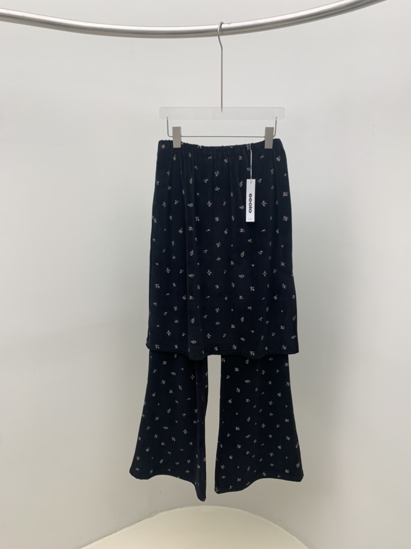 SEOLO韓國直郵㊣女士新品推薦熱賣人氣時尚真品裙褲天鵝絨披肩Seolo seoul裙褲