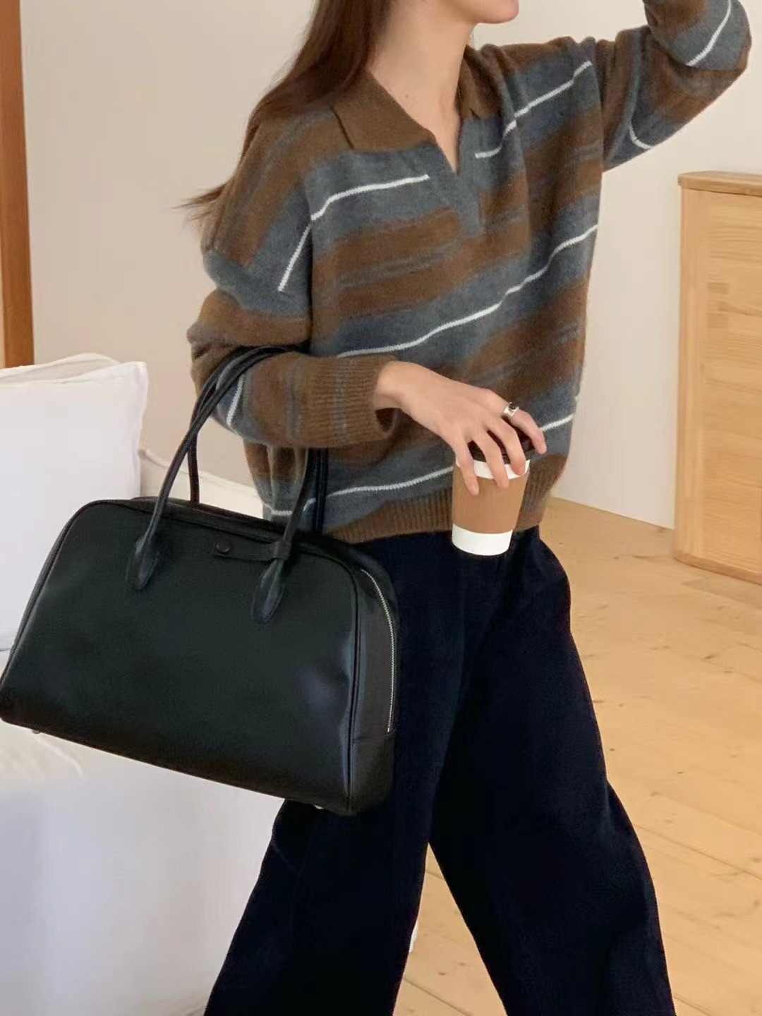 SIGNATURE東大門㊣直郵女裝新款時尚真品25秋冬職業針織衫鵝SIGNATURE針織衫