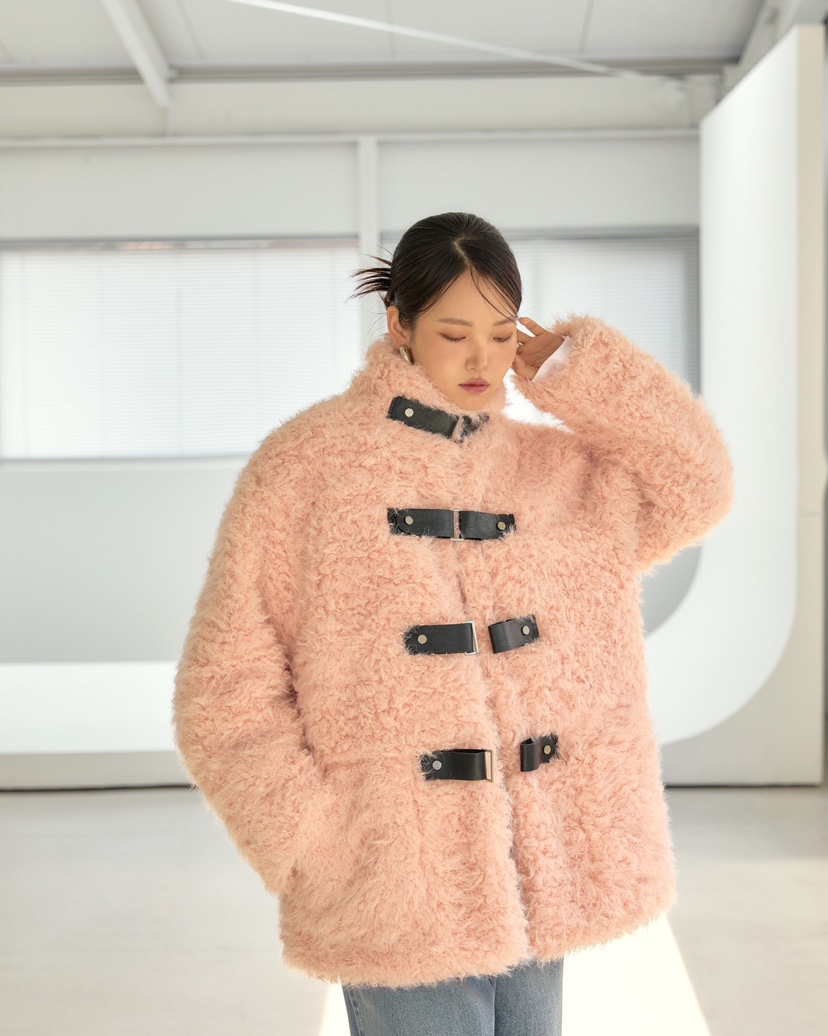 STAGE東大門㊣直郵女裝新款25秋冬熱賣推薦中長款大衣打折羊毛STAGE中長款大衣