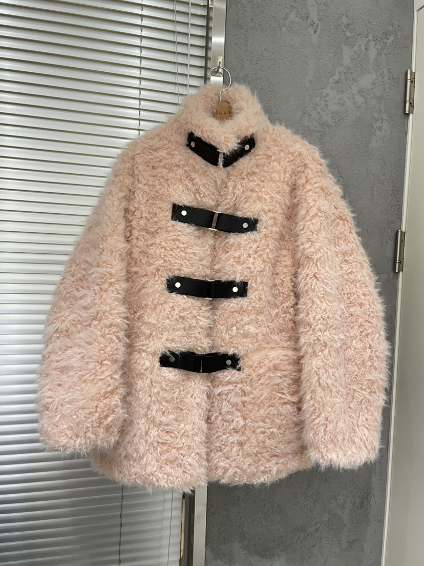 STAGE東大門㊣直郵女裝新款25秋冬熱賣推薦中長款大衣打折羊毛STAGE中長款大衣