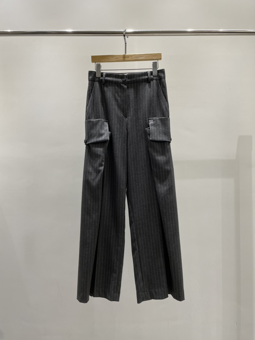 STAGE東大門㊣實拍女士新品熱賣時尚休閑推薦25秋冬真品休閑褲STAGE休閑褲圖色2