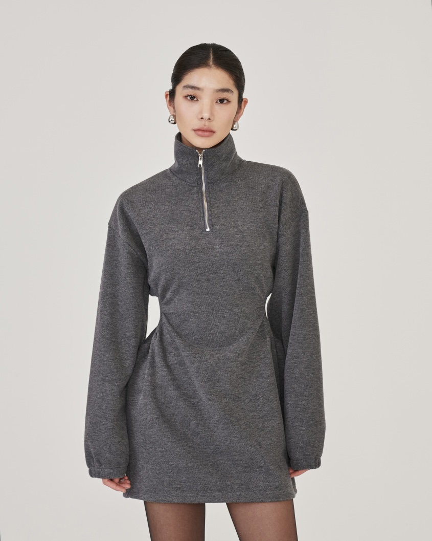 STAGE東大門㊣直郵女裝新品人氣25秋冬熱賣真品職業休閑連衣裙STAGE連衣裙