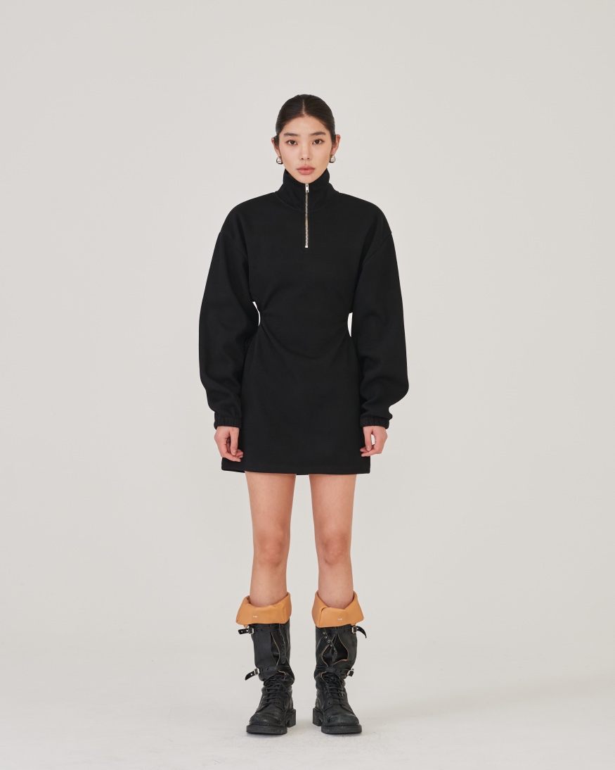 STAGE東大門㊣直郵女裝新品人氣25秋冬熱賣真品職業休閑連衣裙STAGE連衣裙