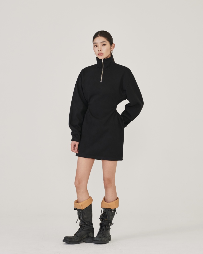 STAGE東大門㊣直郵女裝新品人氣25秋冬熱賣真品職業休閑連衣裙STAGE連衣裙