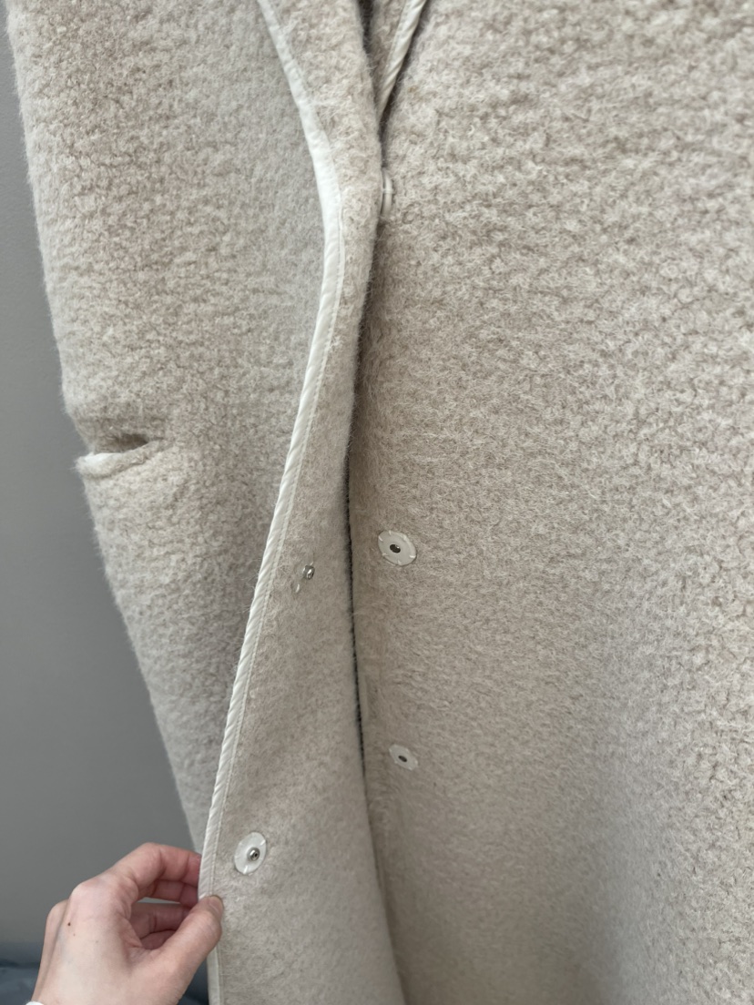 PLUS HONG-P東大門㊣實拍女裝新款人氣真品中長款大衣馬海毛LORA FAMILY/PLUS HONG中長款大衣