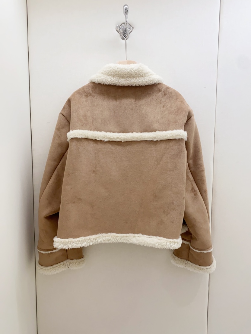 LOVE ROSIE韓國代購㊣女裝新品熱賣推薦25秋冬時尚短款大衣LOVE ROSIE短款大衣