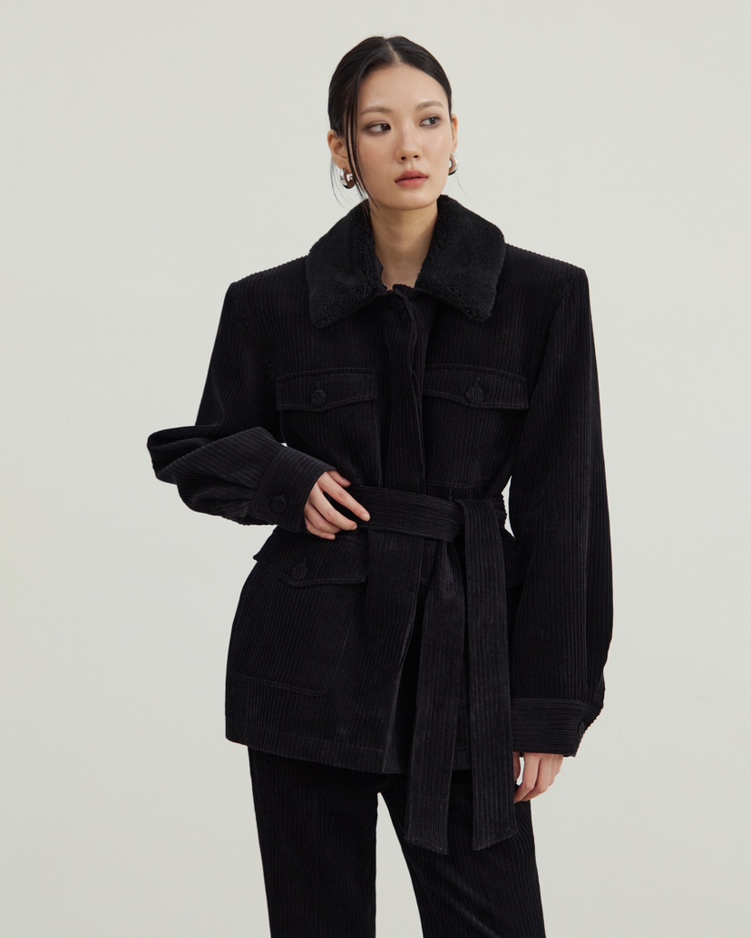 STAGE東大門㊣實拍女士新款熱賣休閑真品職業人氣25秋冬夾克STAGE夾克