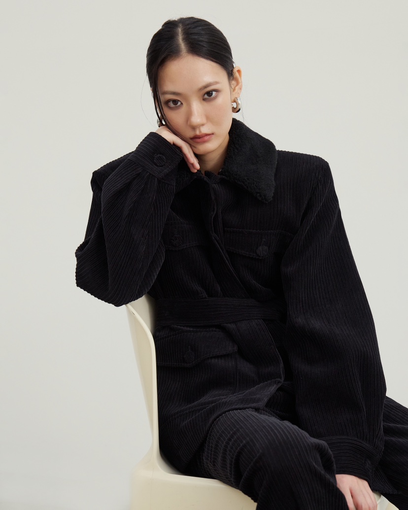 STAGE東大門㊣實拍女士新款熱賣休閑真品職業人氣25秋冬夾克STAGE夾克