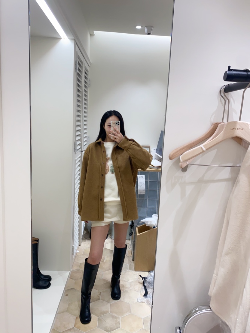 LOVE ROSIE東大門㊣直郵女士新品休閑職業25秋冬襯衫蕾絲衫LOVE ROSIE襯衫/蕾絲衫