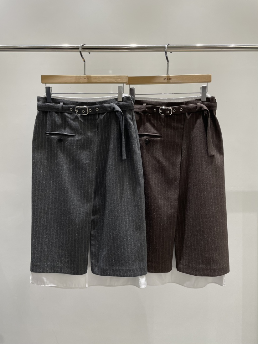 STAGE韓國直郵㊣女裝新品25秋冬人氣真品半身裙中短裙含腰帶STAGE半身裙/中短裙