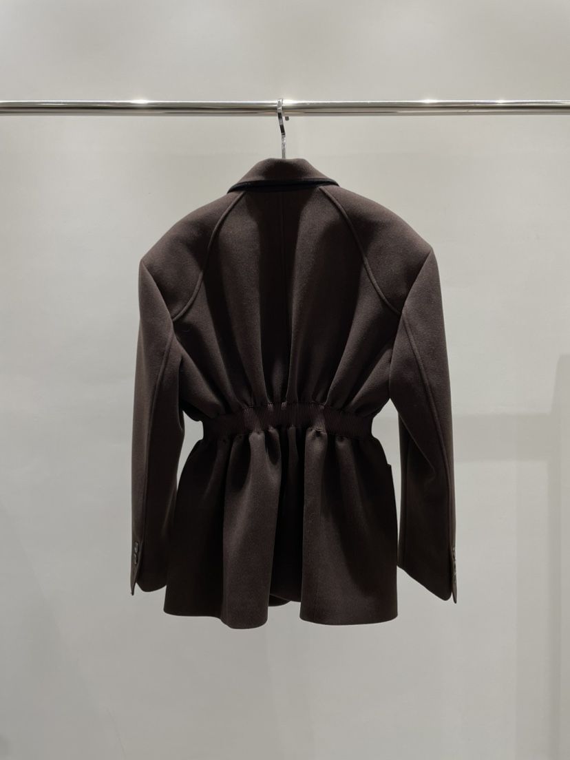 STAGE東大門㊣直郵女士新品時尚職業人氣25秋冬推薦夾克綁帶STAGE夾克