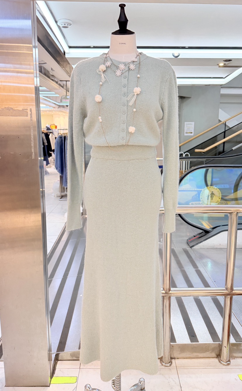 CORAL東大門㊣實拍女裝新品25秋冬真品推薦休閑套裝不含配飾CORAL套裝