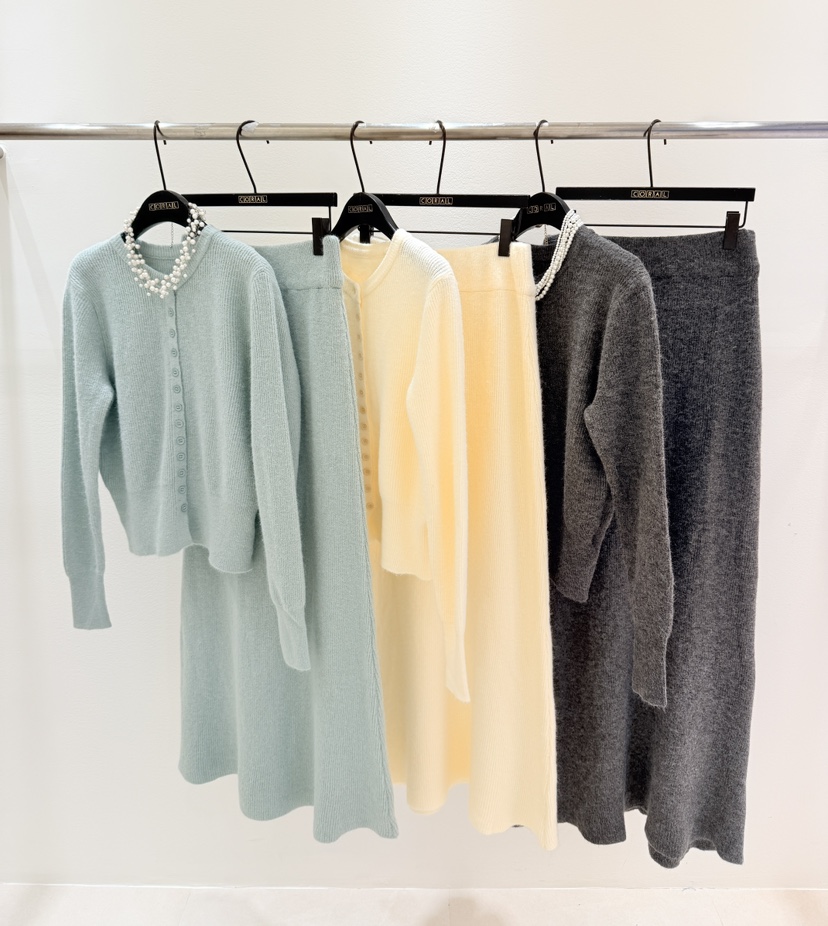 CORAL東大門㊣實拍女裝新品25秋冬真品推薦休閑套裝不含配飾CORAL套裝