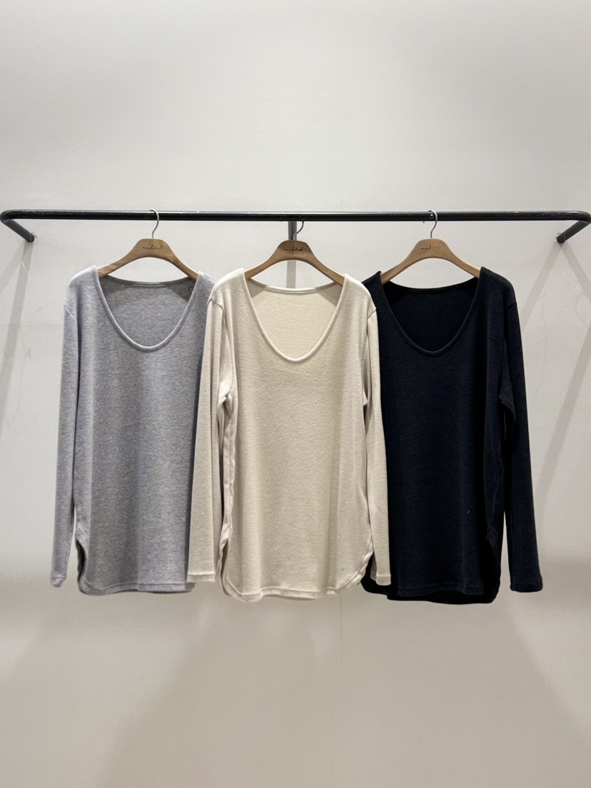 MELTED-P東大門㊣直郵女士新款25秋冬休閑推薦時尚長袖T恤MELTED-P長袖T恤