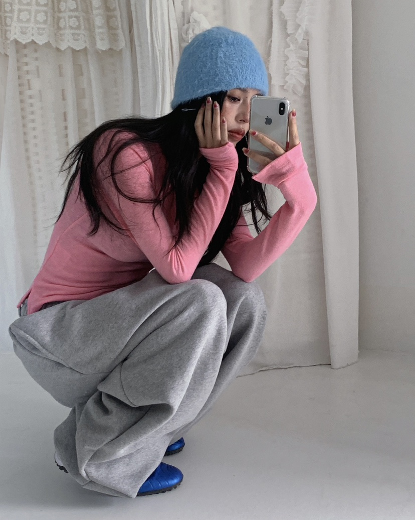 LIVE AID-P韓國直郵㊣女裝新款熱賣真品人氣推薦時尚長袖T恤LIVE AID-P長袖T恤