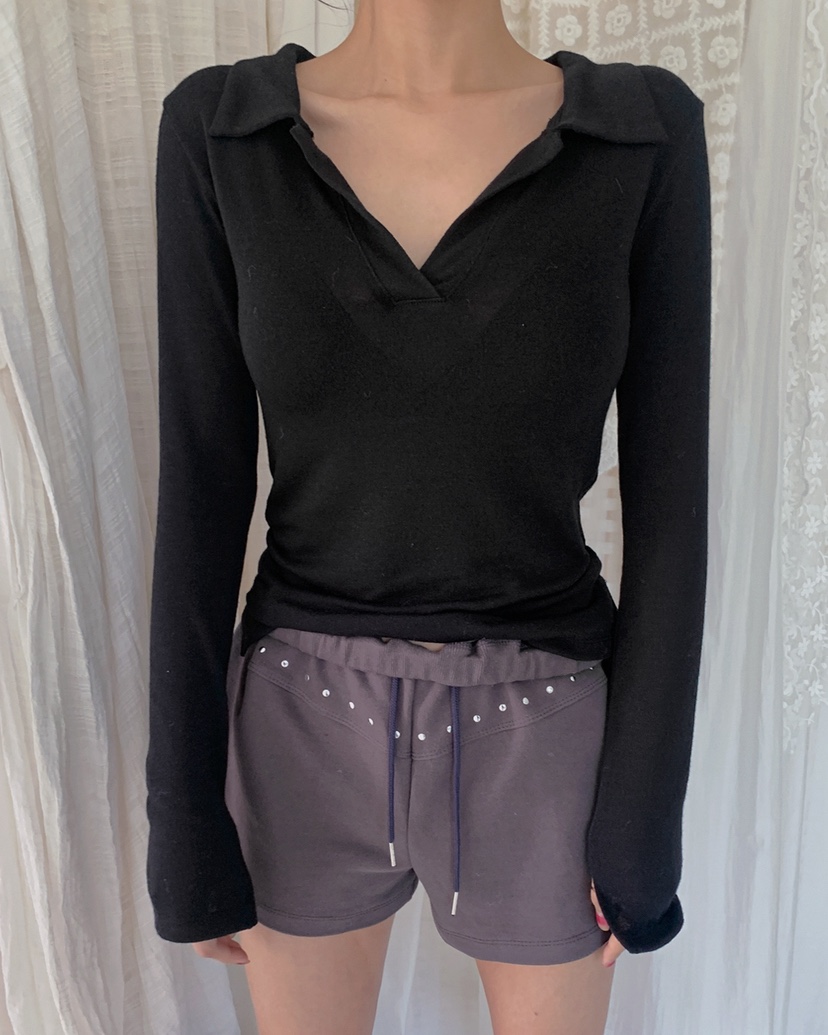 LIVE AID-P韓國直郵㊣女裝新款熱賣真品人氣推薦時尚長袖T恤LIVE AID-P長袖T恤