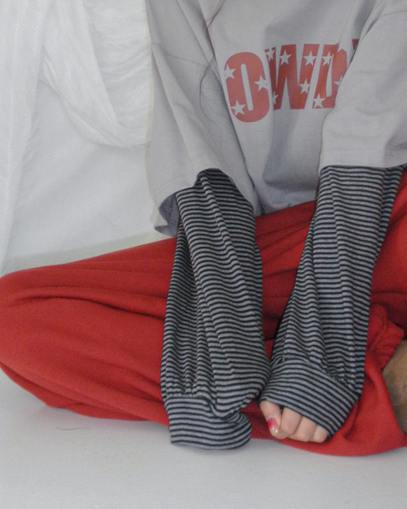 LIVE AID-P東大門㊣實拍女裝新品職業真品熱賣時尚25秋冬T恤LIVE AID-PT恤