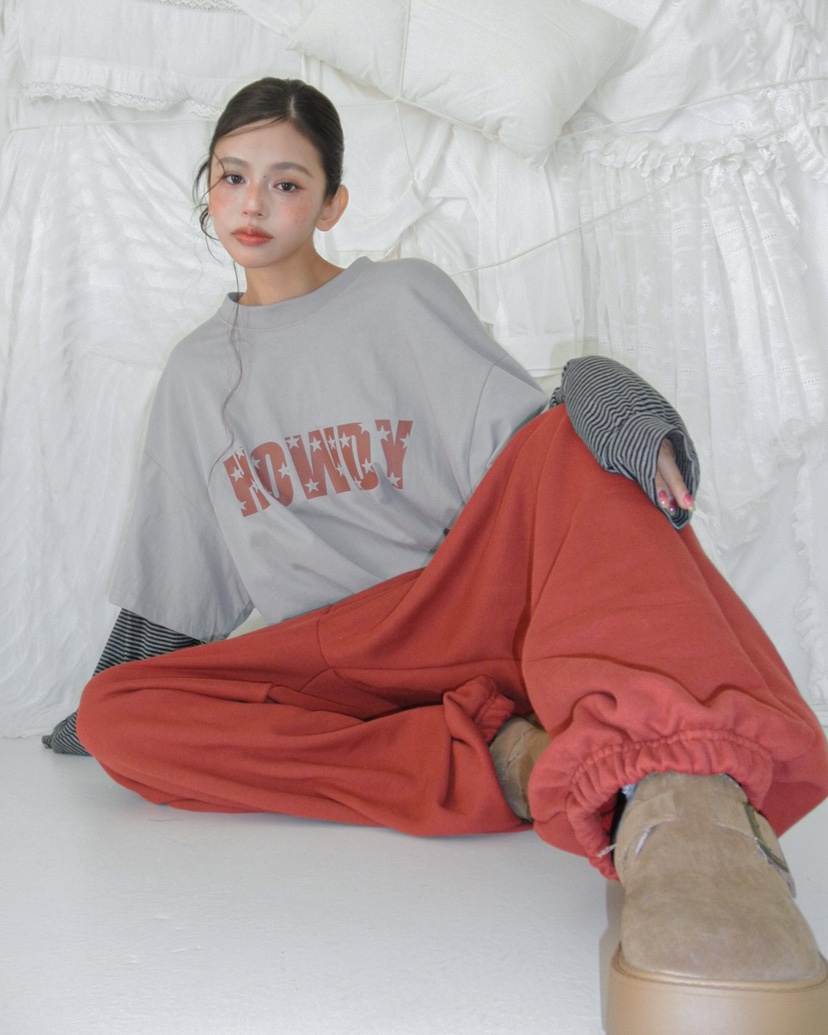 LIVE AID-P東大門㊣實拍女裝新品職業真品熱賣時尚25秋冬T恤LIVE AID-PT恤