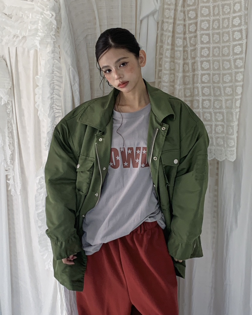 LIVE AID-P東大門㊣實拍女裝新品職業真品熱賣時尚25秋冬T恤LIVE AID-PT恤