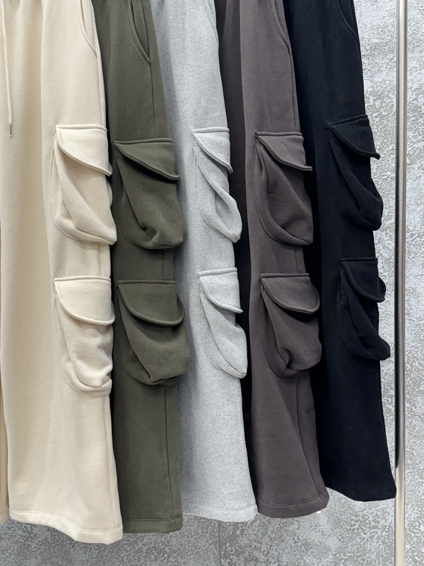 BADCALM韓國直郵㊣女士新款休閑熱賣推薦人氣時尚休閑褲雙口袋BADCALM休閑褲