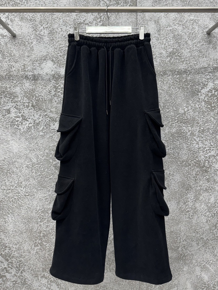 BADCALM韓國直郵㊣女士新款休閑熱賣推薦人氣時尚休閑褲雙口袋BADCALM休閑褲圖色5