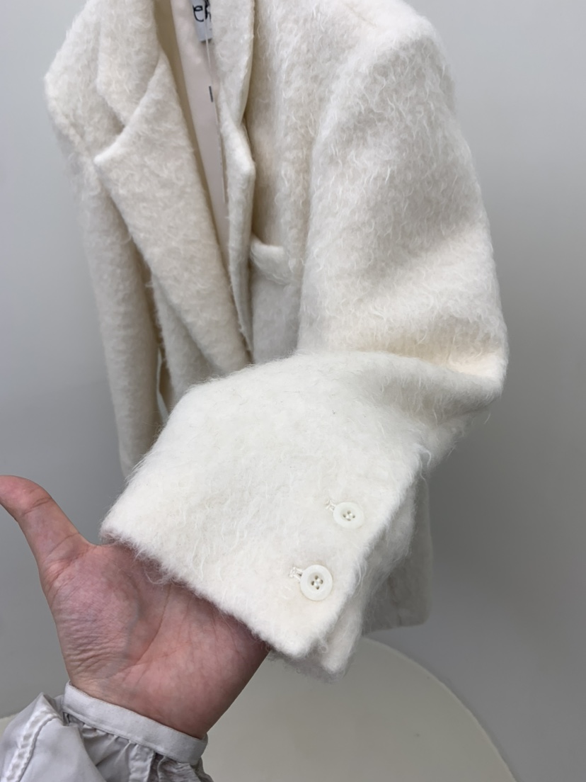 SEOLO韓國代購㊣女裝新款25秋冬時尚推薦休閑真品夾克馬海毛Seolo seoul夾克