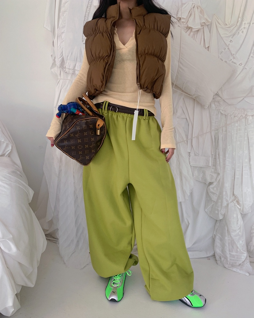 LIVE AID-P東大門㊣實拍女裝新品時尚人氣推薦25秋冬休閑褲LIVE AID-P休閑褲