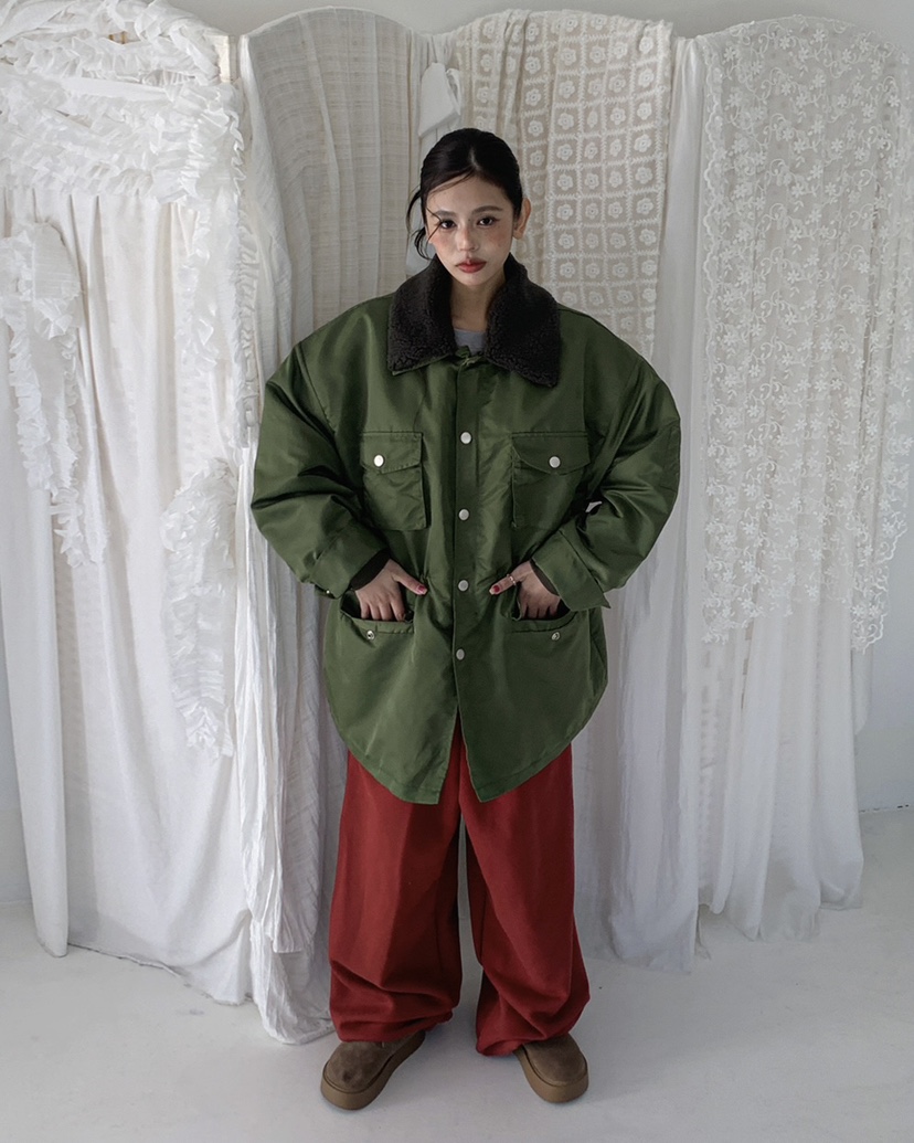 LIVE AID-P東大門㊣實拍女裝新品時尚人氣推薦25秋冬休閑褲LIVE AID-P休閑褲