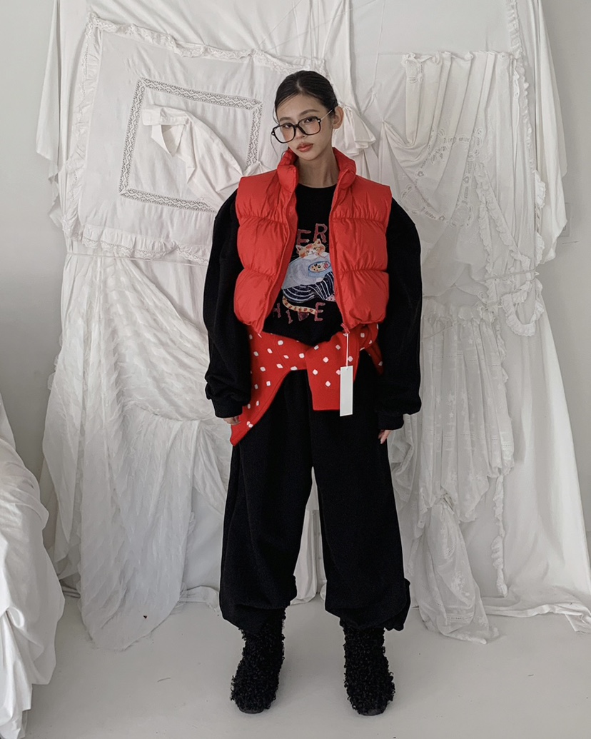 LIVE AID-P東大門㊣實拍女裝新品時尚人氣推薦25秋冬休閑褲LIVE AID-P休閑褲