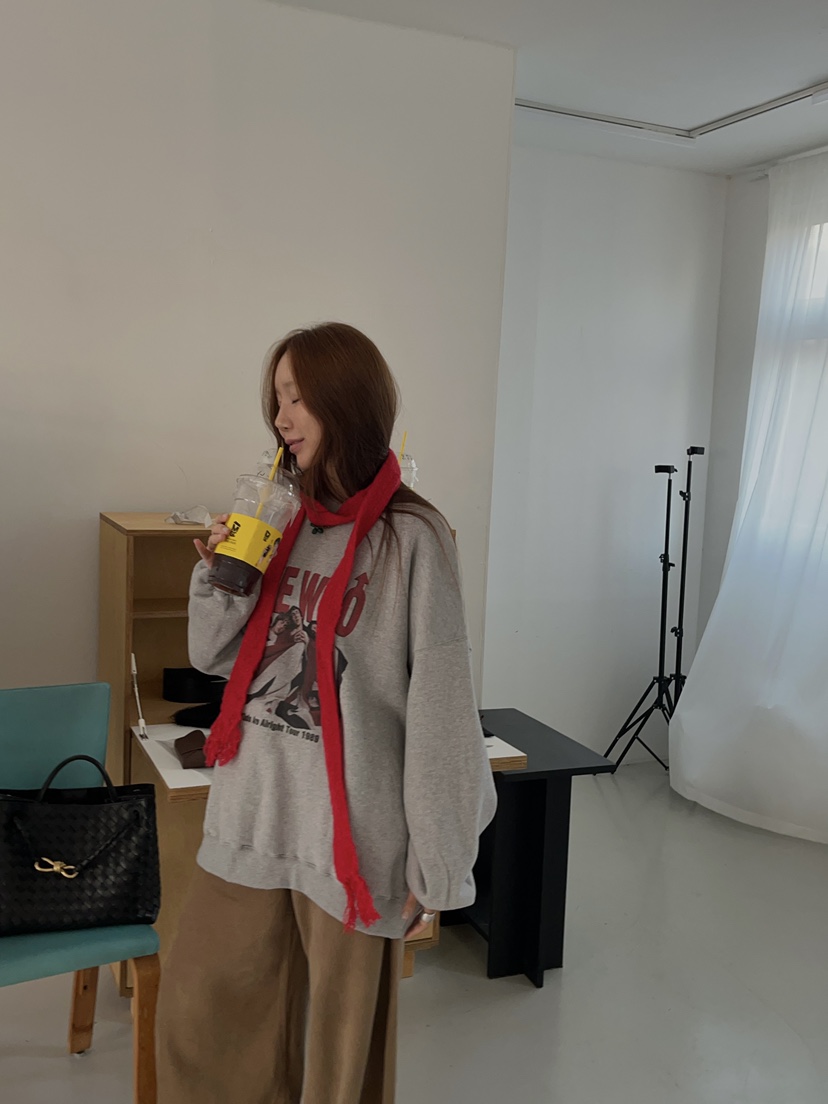 MADE-P東大門㊣代購女裝新品熱賣休閑職業時尚推薦25秋冬衛衣MADE-P衛衣