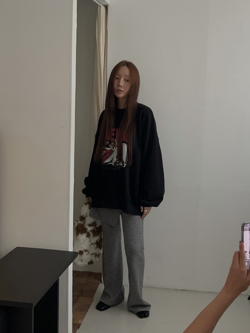 MADE-P東大門㊣代購女裝新品熱賣休閑職業時尚推薦25秋冬衛衣MADE-P衛衣