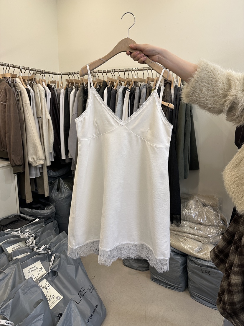 MONDAYMORING東大門㊣直郵女士新品推薦時尚休閑連衣裙麂皮MONDAYMORING連衣裙