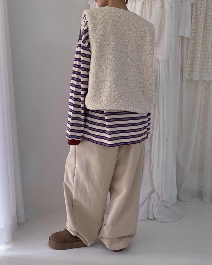 LIVE AID-P韓國代購㊣女士新品休閑25秋冬職業時尚推薦馬甲LIVE AID-P馬甲